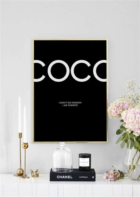 Køb Coco Chanel Plakat Online .